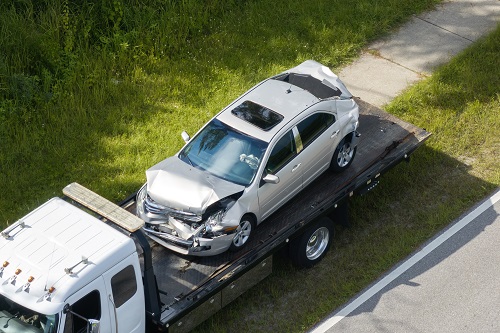 épave voiture usagée